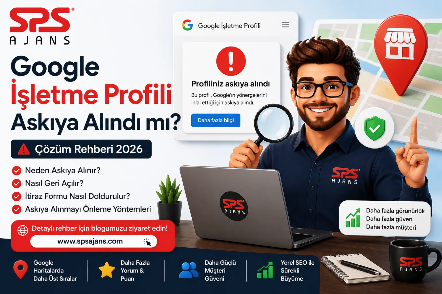 Google İşletme Profili Askıya Alındı, Nasıl Açılır? (2026 Rehberi)