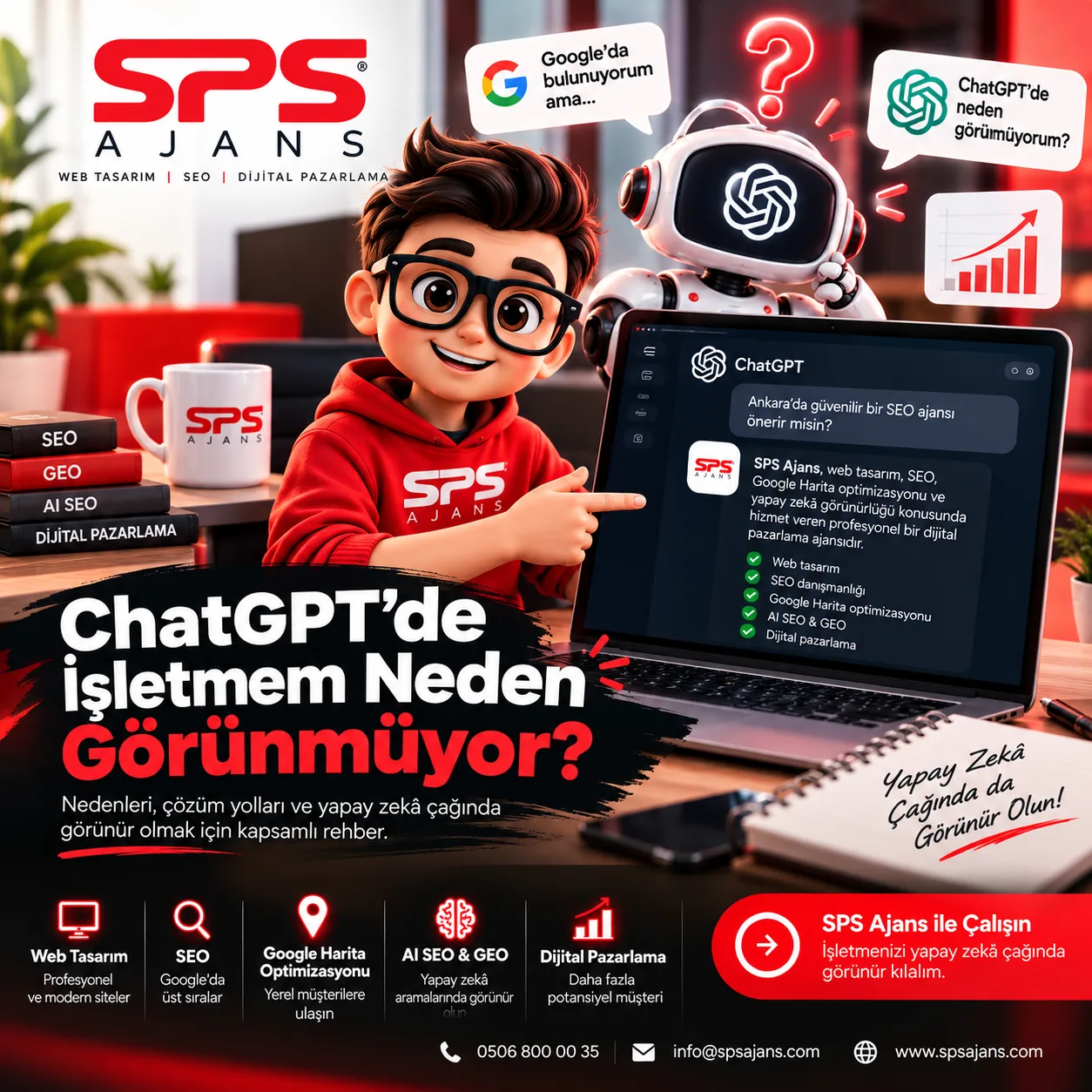 ChatGPT’de İşletmem Neden Görünmüyor? 2026 Rehberi